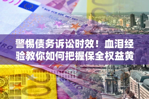 武汉警惕债务诉讼时效！血泪经验教你如何把握保全权益黄金期