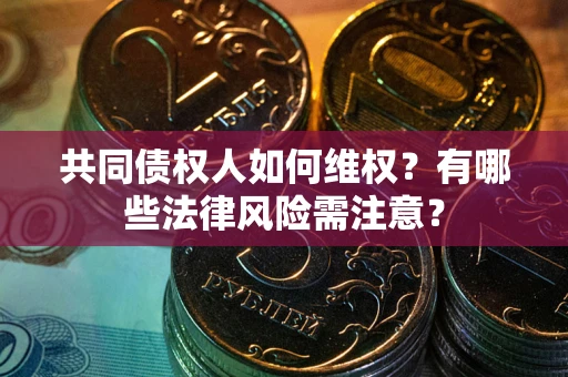 武汉共同债权人如何维权？有哪些法律风险需注意？