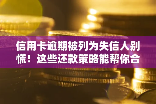 武汉信用卡逾期被列为失信人别慌！这些还款策略能帮你合法止损