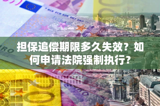 武汉担保追偿期限多久失效？如何申请法院强制执行？