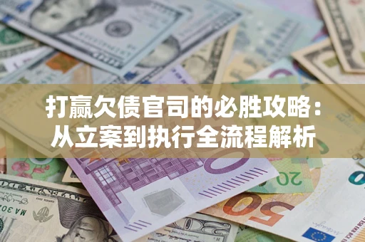 武汉打赢欠债官司的必胜攻略：从立案到执行全流程解析