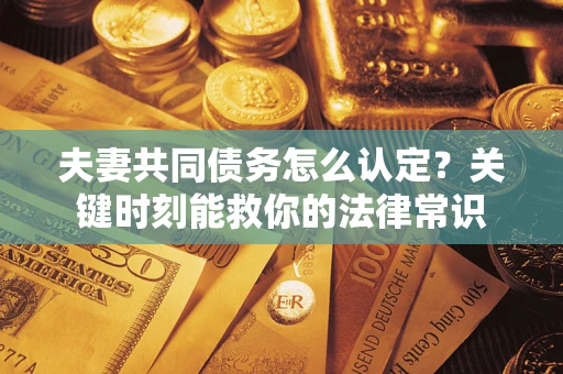 武汉夫妻共同债务怎么认定？关键时刻能救你的法律常识
