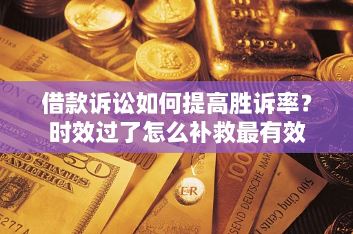 武汉借款诉讼如何提高胜诉率？时效过了怎么补救最有效